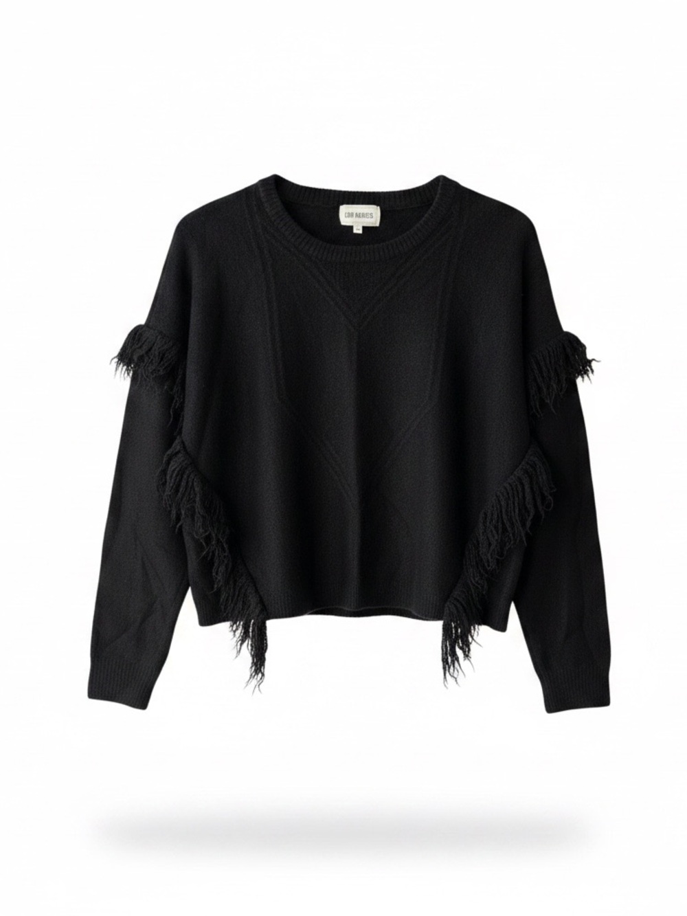 Oversized Women’s Fringe Pullover Sweater